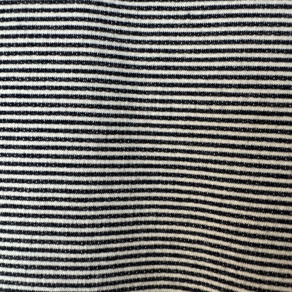 Thread & Supply Black/White Striped Sweatshirt - Picture 4 of 5